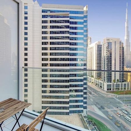 Marquise Square Tower, Business Bay - Bright Studio 두바이 외부 사진