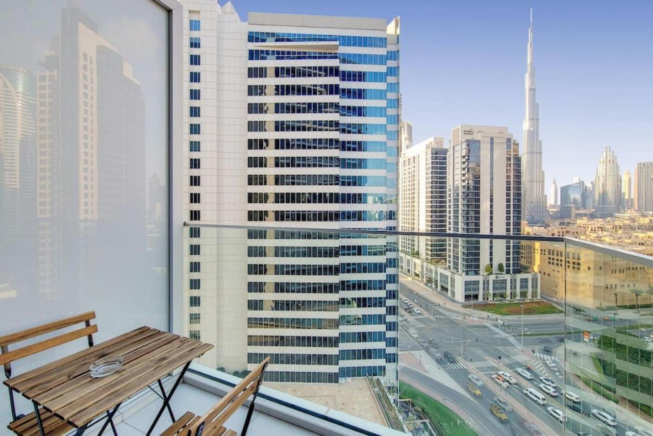 Marquise Square Tower, Business Bay - Bright Studio 두바이 외부 사진