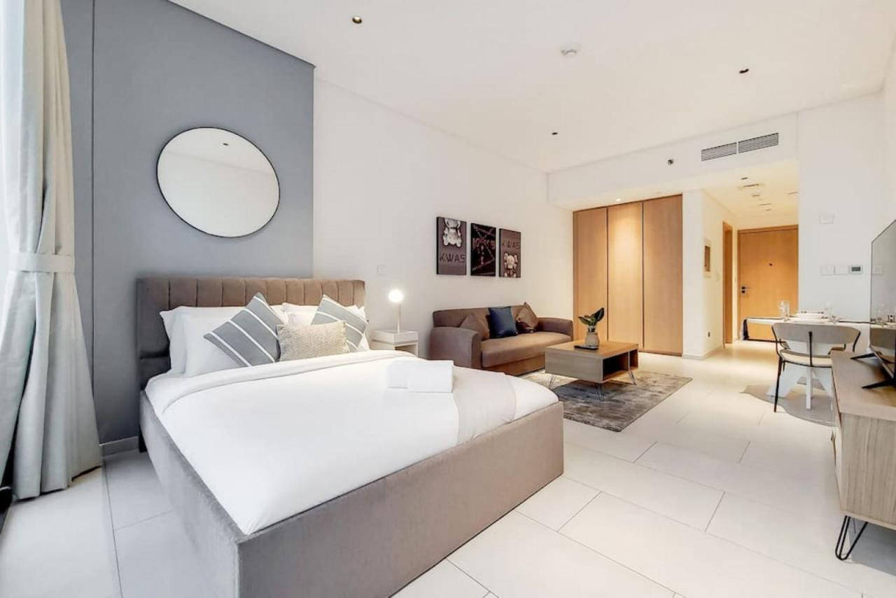 Marquise Square Tower, Business Bay - Bright Studio 두바이 외부 사진